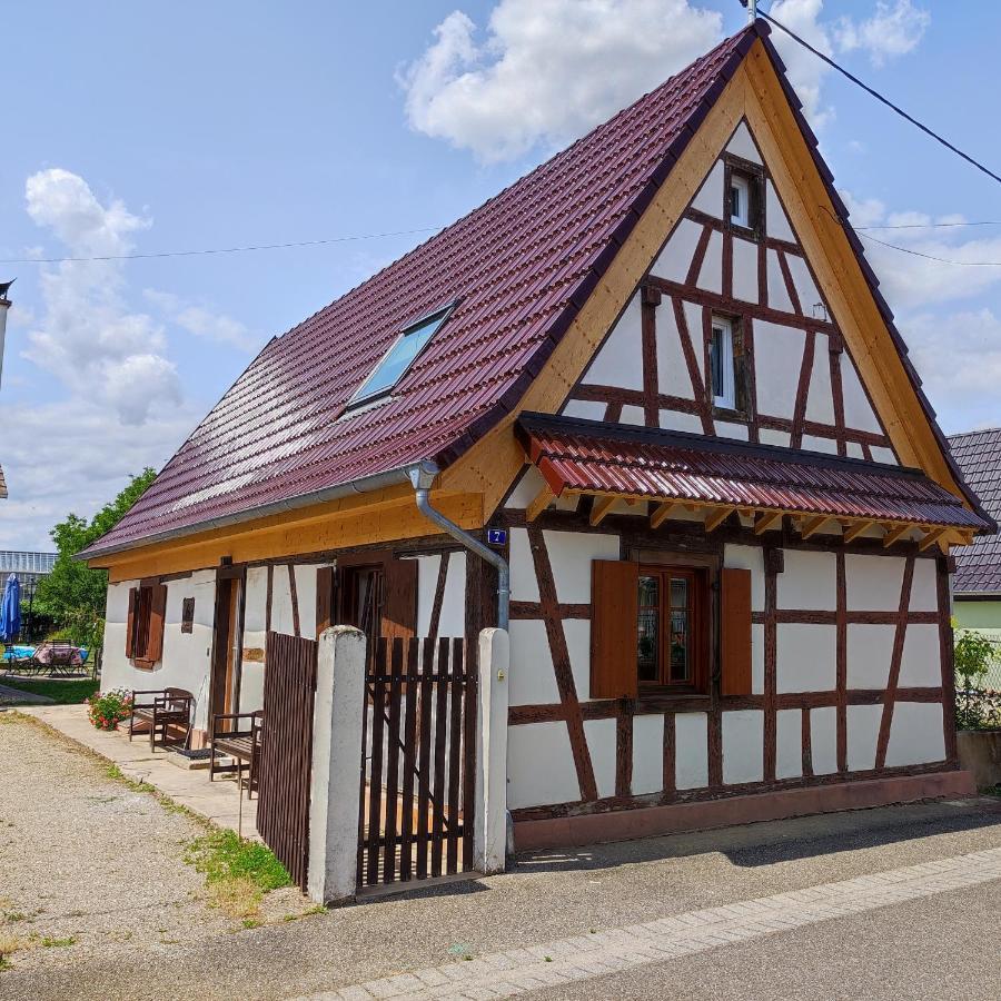 Petite Maison Alsacienne Dans Un Village Au Calme Niederroedern Экстерьер фото